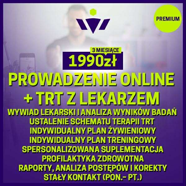 90 dni prowadzenia online + TRT z lekarzem